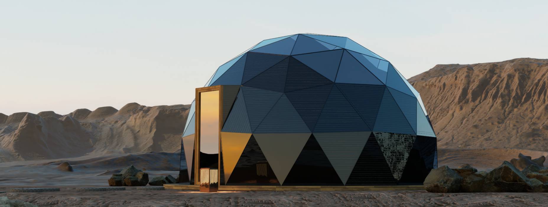 白银星空酒店帐篷